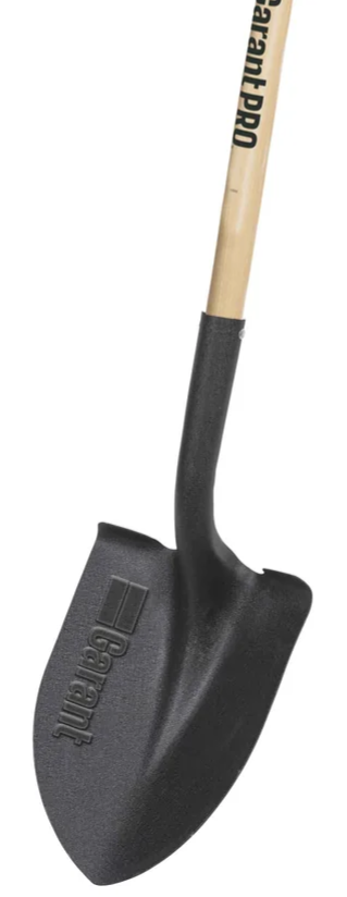 Round Point Shovel (w/ footstep)