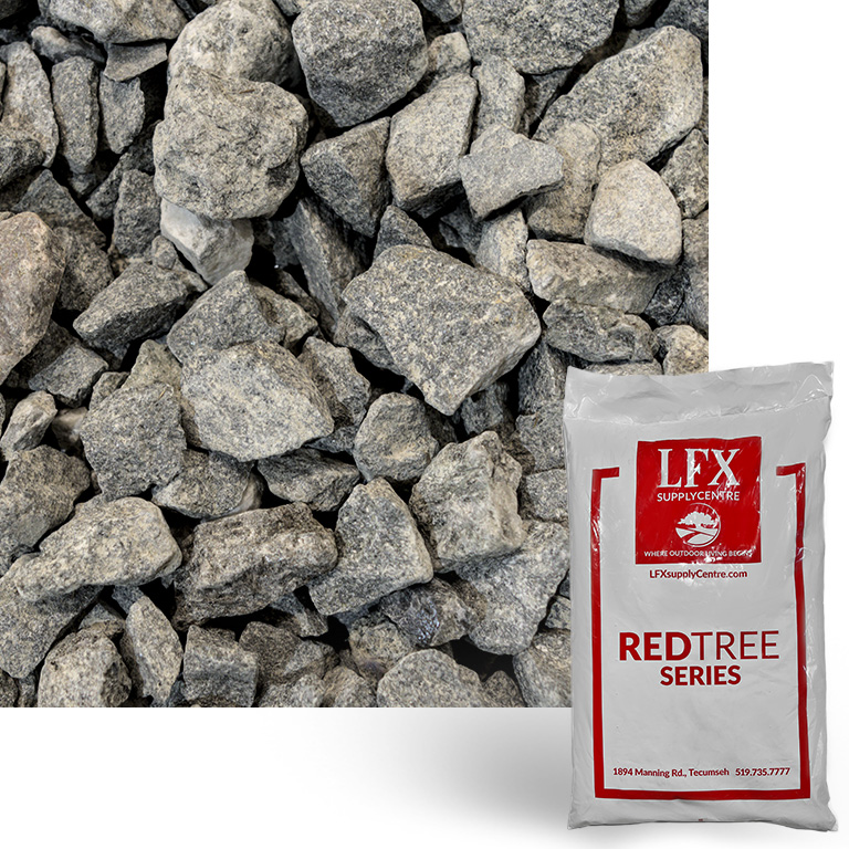 Charcoal Black Granite, 3/4 - 2in - Bag