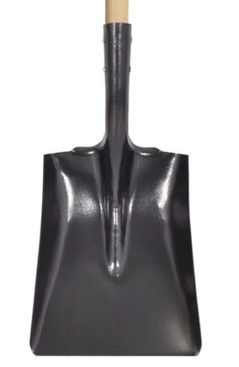 Square Point Shovel w/ Hallow Back Blade