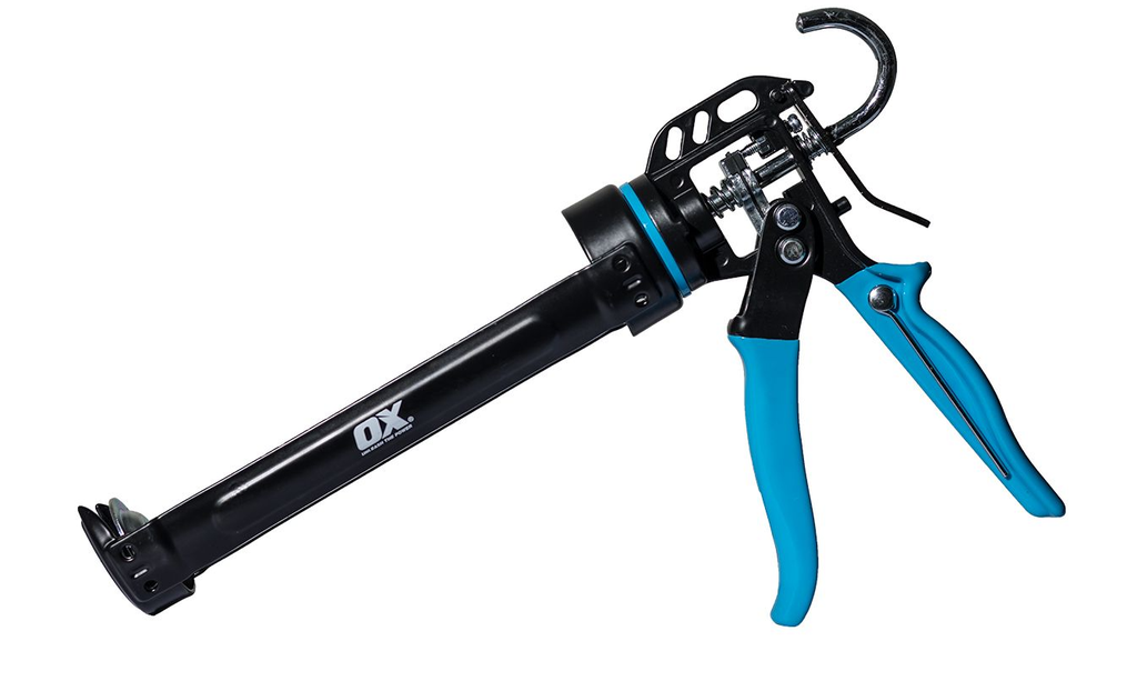 Pro 10oz Heavy Duty Caulk Gun 12:1 Thrust Ratio