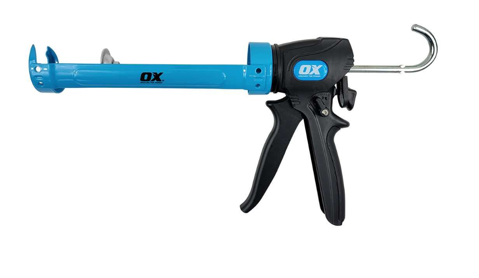 Pro 29oz Dual Thrust Caulk Gun 12:1 and 24:1 Thrust Ratio