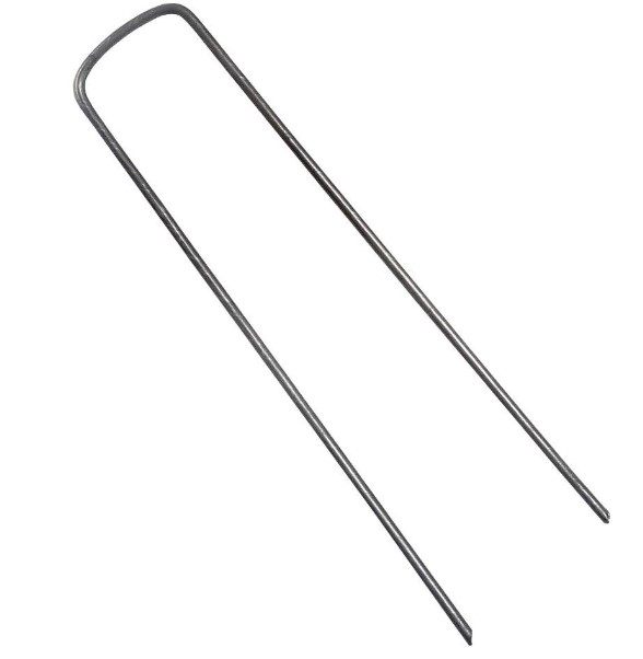 Linzel - Sod Staple 6in Round Top 100pcs Bag