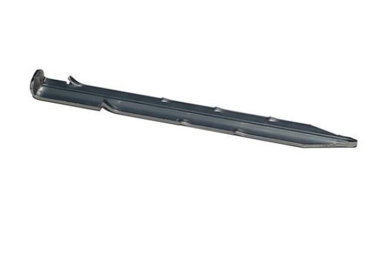 Aluminum Edging Black 12in Stakes, individual