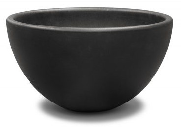 Courtyard Planter 21, Black