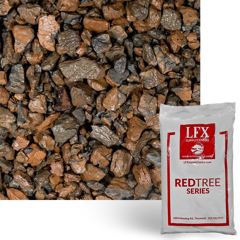 Beechwood Pebbles (Stonebark) 1/2  - 1in  - Bag