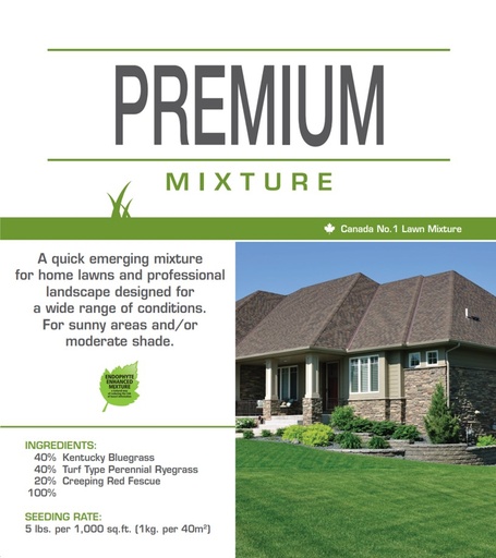 [SS-PM-55] Premium Mixture Seed 25 kg (55lbs)