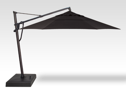 Treasure Garden 13ft Starlux Umbrella, Black Mast