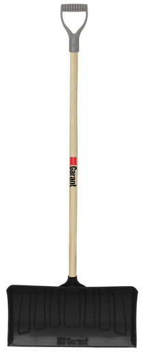 [80602] Garant - Snow Shovel, Black 21in - Poly Blade