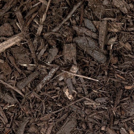 Dyed Brown Mulch - Bulk