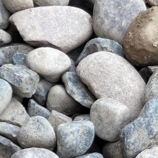Beachstone Large Blue 1 - 2in - Bulk
