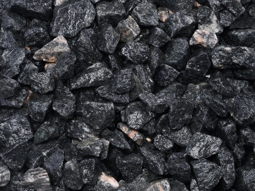 Black Grey Granite (with pink) 3/4 - 1 1/2in - Bulk