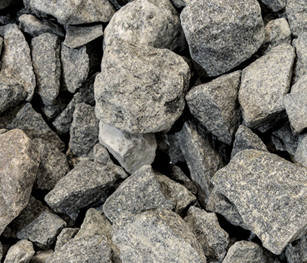 Charcoal Black Granite 3/4 - 2in - Bulk