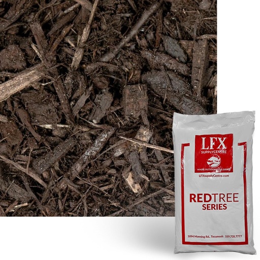 [11038] Dyed Brown Mulch - Bag