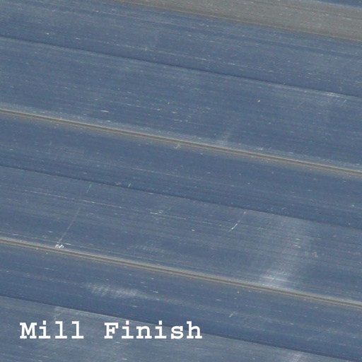 [21254MIL08] 8 ft Aluminum Edging, Mill Finish (w/ 3 Stakes Incl.)