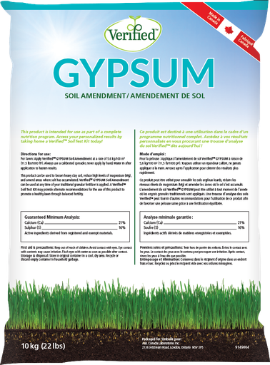[100-Gypsum] Gypsum Fertilizer Bag 10kg
