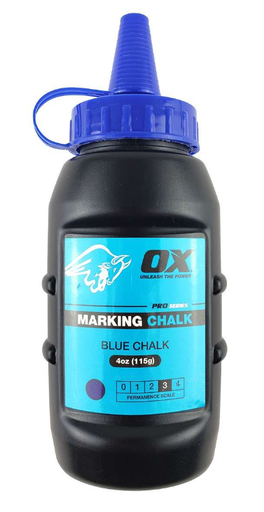 [OX-P025702] OX Pro Blue Chalk Refill - 226g / 8oz